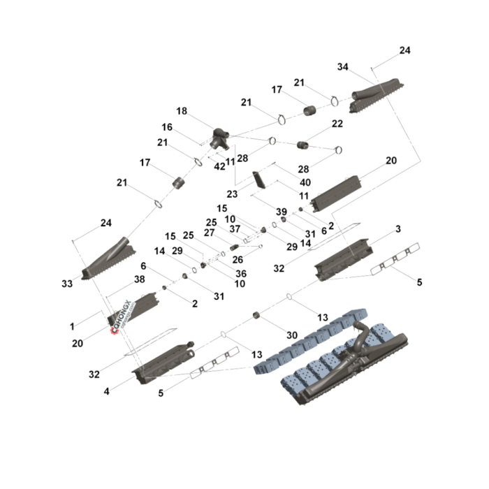 2867086 Cummins Air Intake Manifold cqhongx diagram
