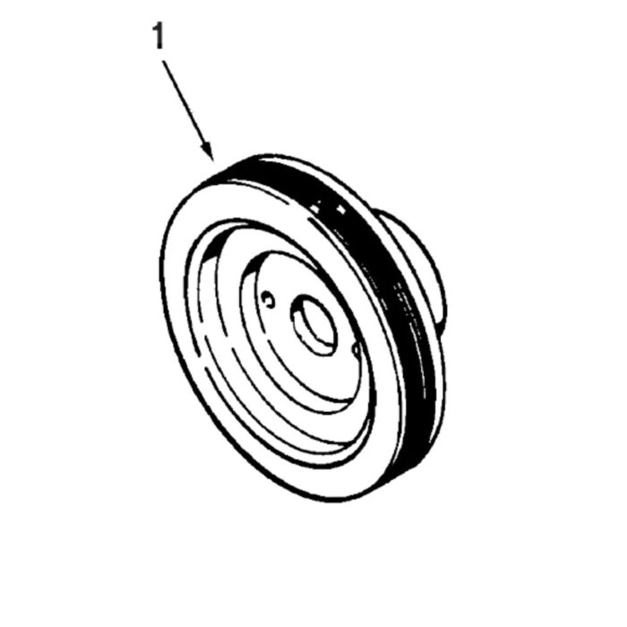 3015546 Cummins Accessory Drive Pulley cqhongx diagram