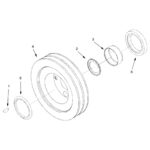 3018761 Cummins Accessory Drive Pulley cqhongx diagram