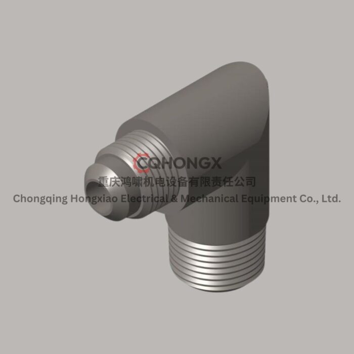 112105 Cummins Male Adapter Elbow cqhongx rendering