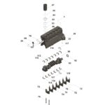 3007517 Cummins Piston Cooling Nozzle cqhongx drawing