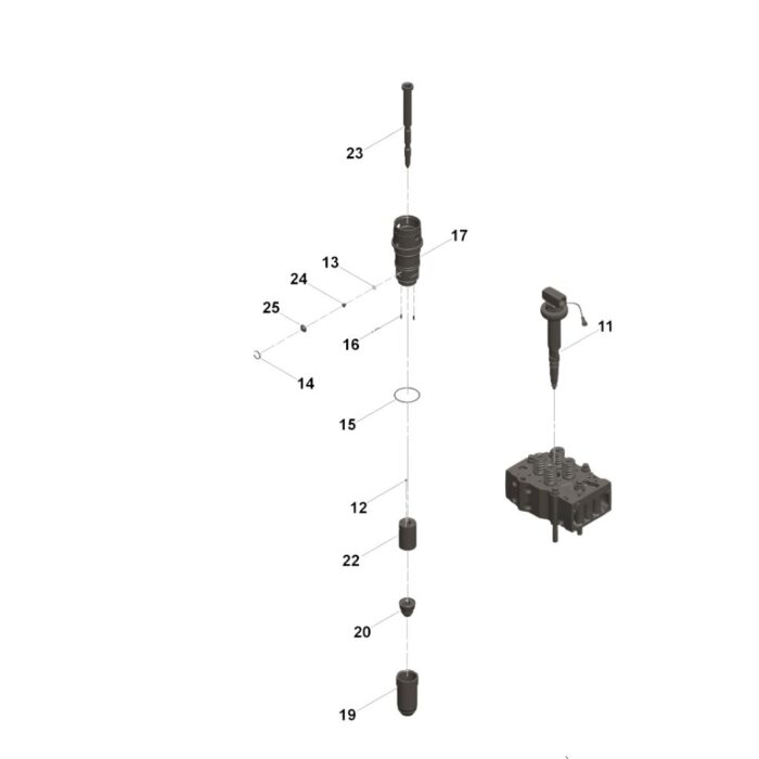 3022197 Cummins Injector cqhongx diagram