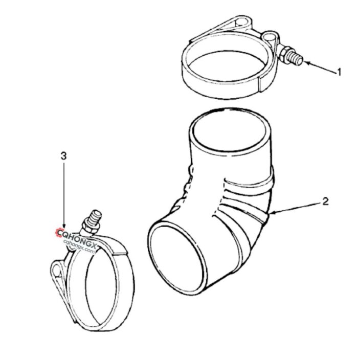 3030514 Cummins Elbow Hose cqhongx diagram