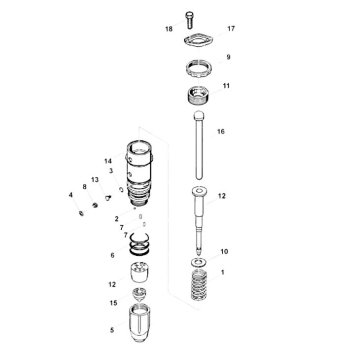 3047973 Cummins Injector cqhongx diagram