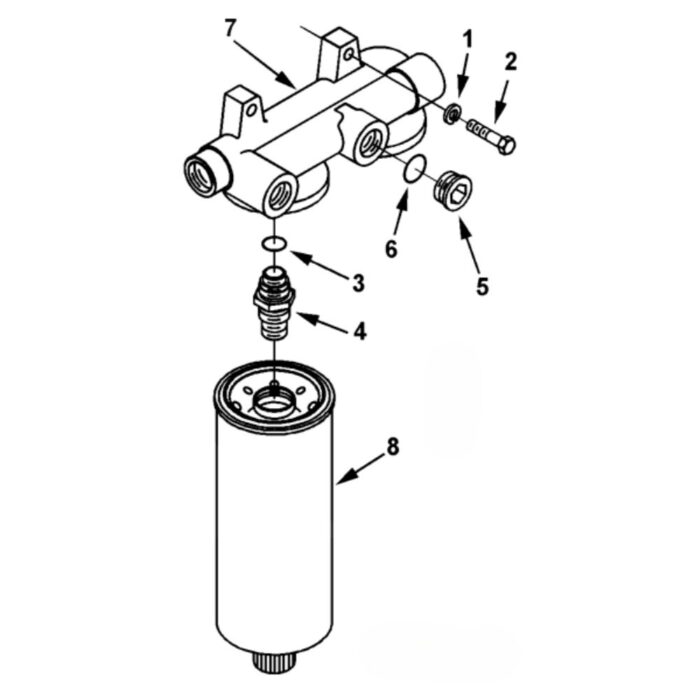 3201583 Cummins Threaded Plug cqhongx diagram