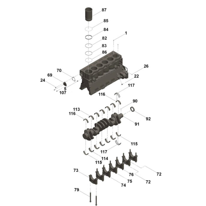 Cummins 68445 Groove Pin