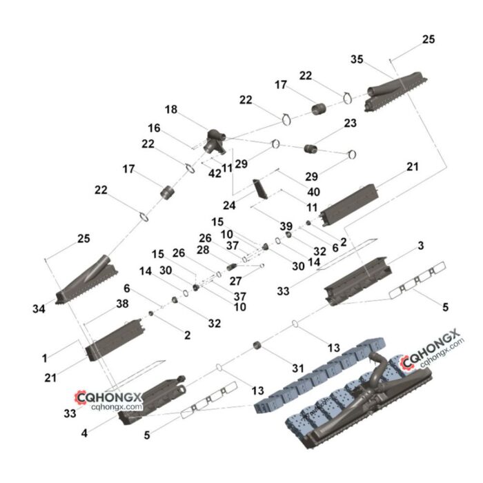 cummins 3636656 Air Crossover Connection