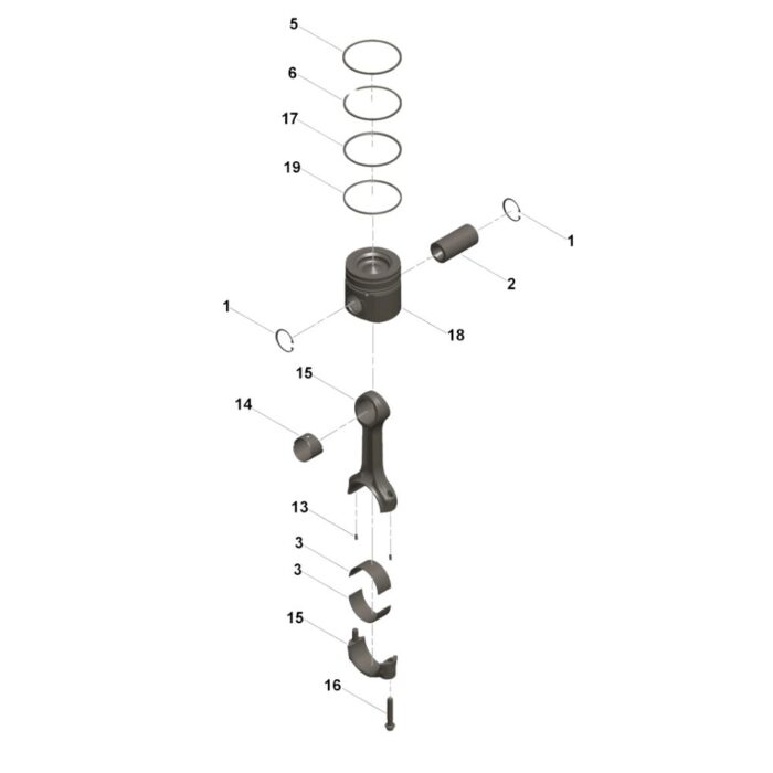 214950 Cummins Connecting Rod Bearing cqhongx drawing