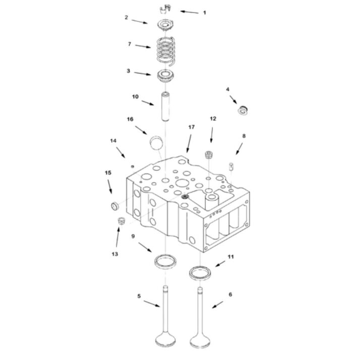 3001663 Cummins Valve Spring Guide cqhongx diagram