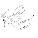 3051035 Cummins Water Outlet Connection cqhongx diagram