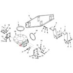 4020162 Cummins Retaining Clamp cqhongx diagram