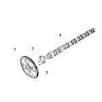 4953348 Cummins Camshaft Gear cqhongx drawing