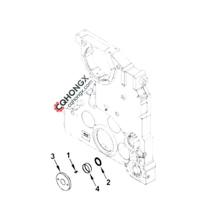 Cummins 3007111 Timing Hub