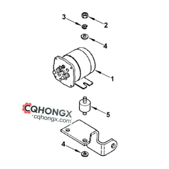 Cummins 3062483 Magnetic Switch Bracket