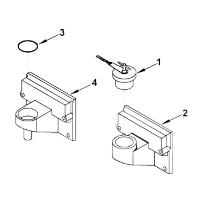 3200412 Oil Tube Bracket