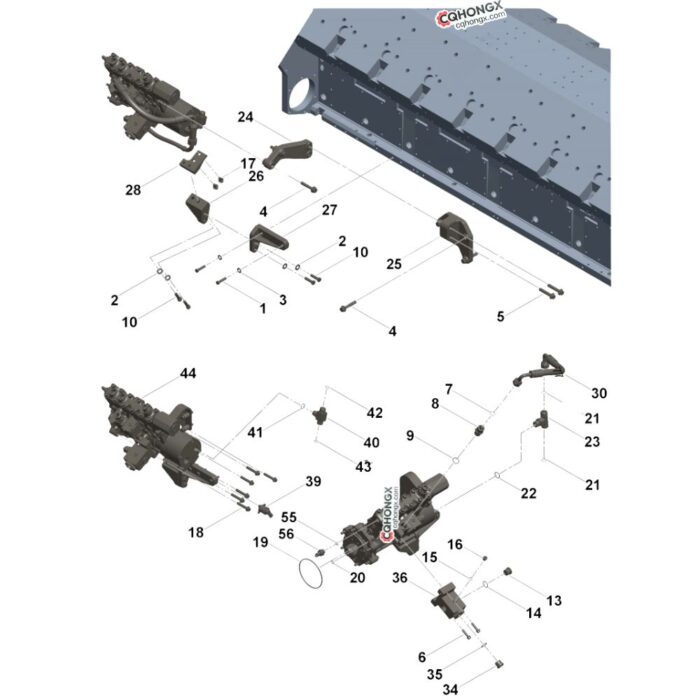 Cummins 4928047 Fuel Pump Brace