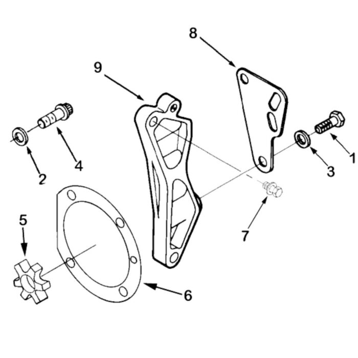 3046200 Cummins Jaw Coupling Spider cqhongx diagram