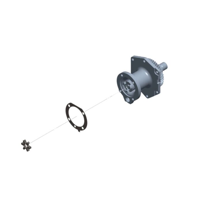3046200 Cummins Jaw Coupling Spider cqhongx drawing